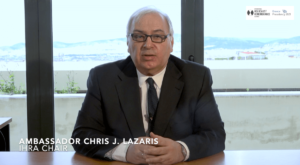 Chris Lazaris' speech, IHRA Handover Ceremony from Germany to Greece 2021