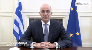 Nikos Dendias' speech, IHRA Handover Ceremony from Germany to Greece 2021